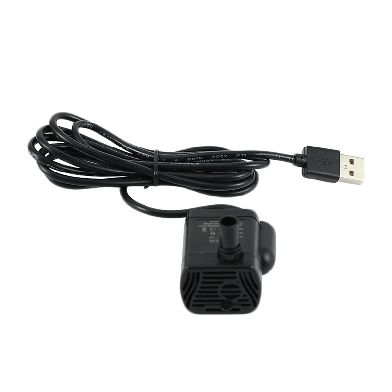 

Ультра-тихий мини Бесщеточный Usb водяной насос 5V 70 см погружной фонтан аквариумный циркулирующий