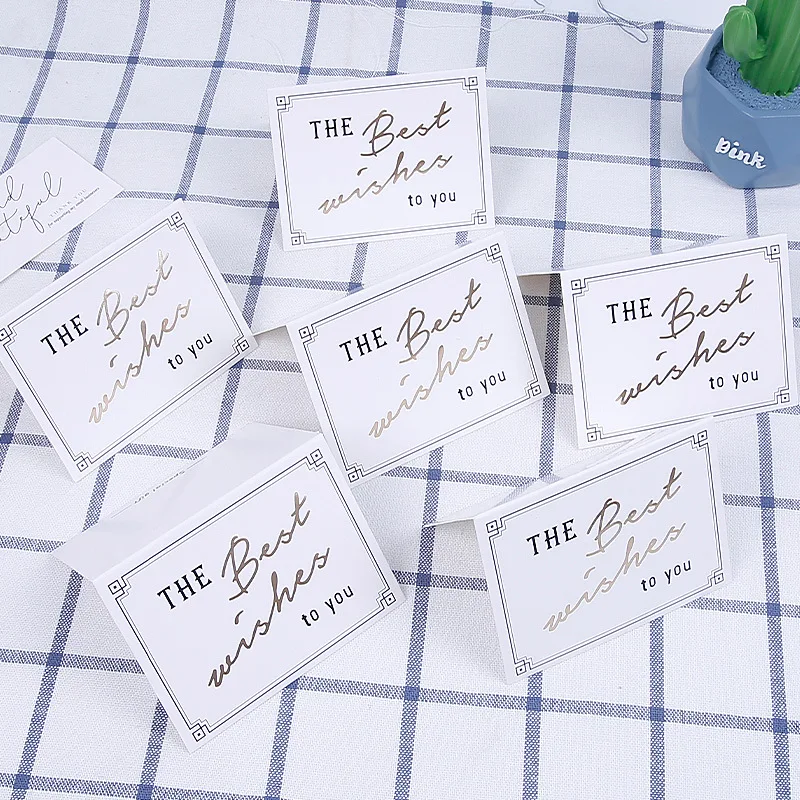 

20pcs Thank You for Supporting My Small Business Card Thanks Greeting Card Appreciation Cardstock