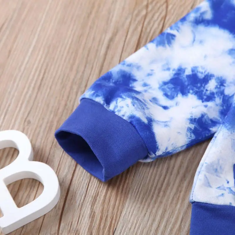 

Newborn baby boy clothes set Tie dye Autumn Children baby tracksuit girl clothes set 2pcs long sleeve tops+pant kids outfit 0-2y