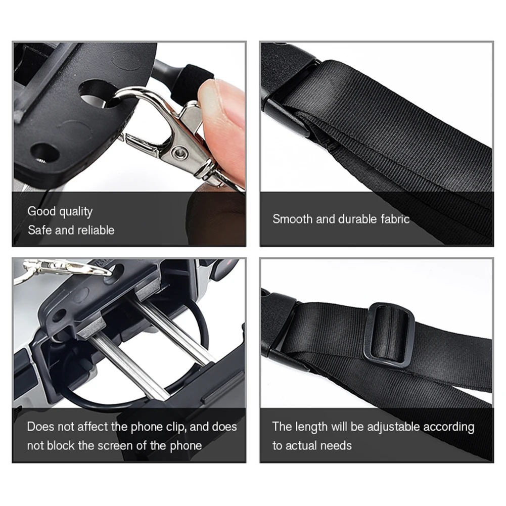 

Remote Control Travel Safety Strap Lanyard Buckle Set Practical Durable Multifunction Protective Anti Fall For DJI Mavic Mini 2