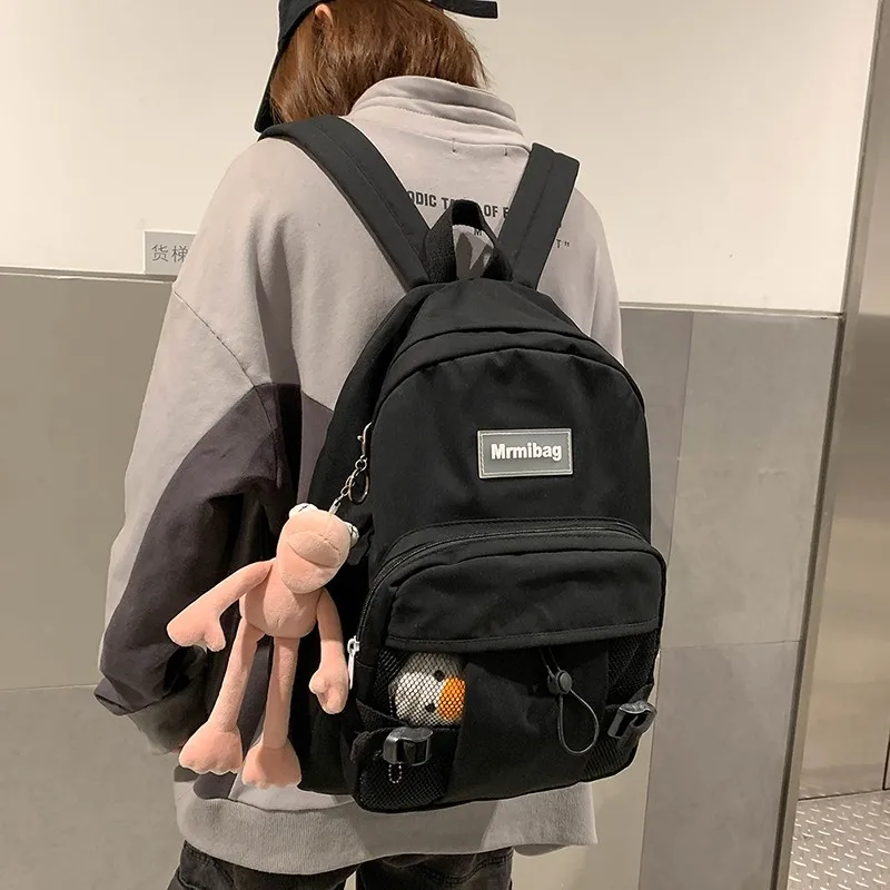 Школьный ранец для женщин вместительный рюкзак в Корейском стиле старшей школы