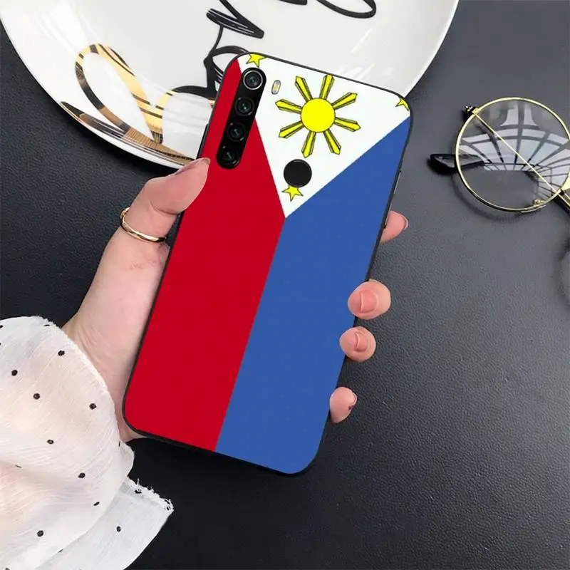 

Philippines flag Phone Case For Xiaomi Redmi 7 8 9t a3Pro 9se k20 mi8 max3 lite 9 note 9s 10 pro