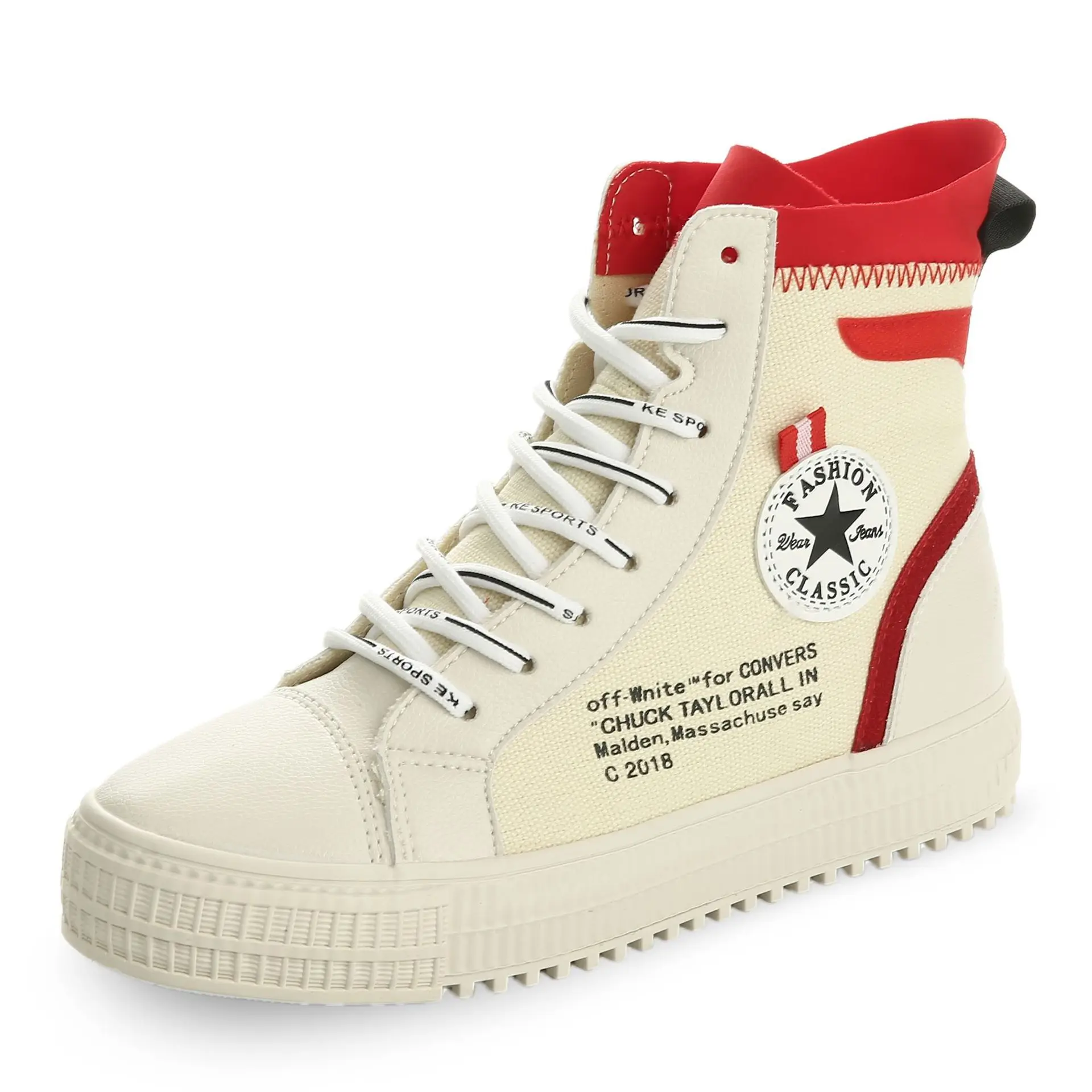 2020 New net red summer high-top shoes Korean students wild sports fashion comfortable canvas hip-hop women tide | Обувь