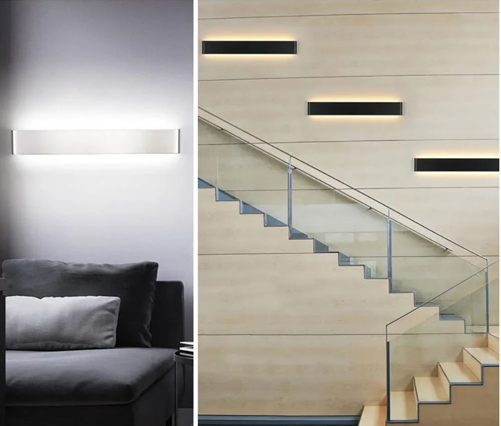 Современный светодиодный настенный светильник минималистичный внутренний бра