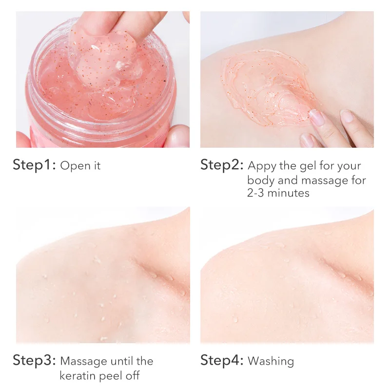 Отшелушивающий гель для тела 200 г | Красота и здоровье