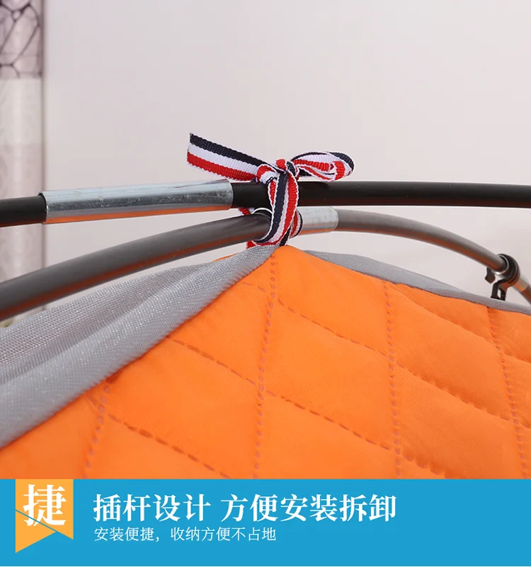 Зимняя комнатная палатка двойная холодностойкая теплая утолщенная хлопковая