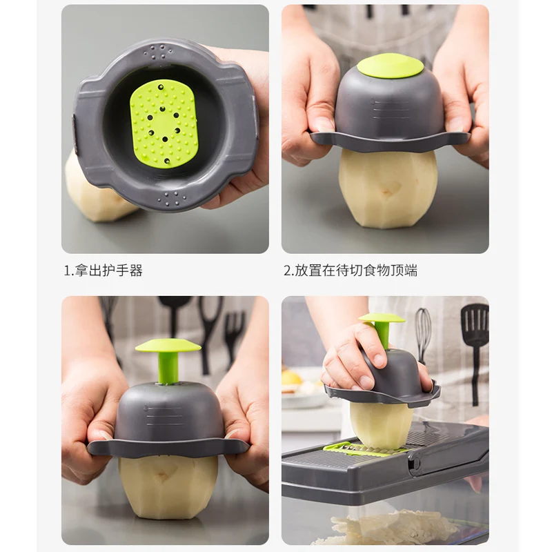

Vegetable Cutter Kitchen accessories Mandoline Slicer Fruit Cutter Potato Peeler Cheese Grater vegetable slicer Food Processor