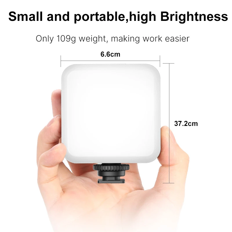 Ulanzi VL61 RGB полный Цвет Спортивная мини видеокамера на светильник Портативный Vlog