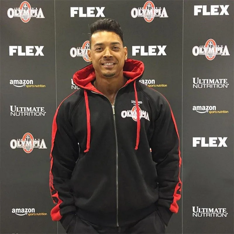 Уличная спортивная куртка с капюшоном мужская длинными рукавами уличная