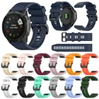 Силиконовый ремешок 26 мм для наручных часов Garmin, модный дышащий спортивный ремешок для Garmin Fenix 6X GPS6X PRO5x PlusFenix 33 HR