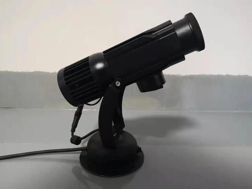 Вращающийся светодиодный прожектор gobo с логотипом для помещений освещение