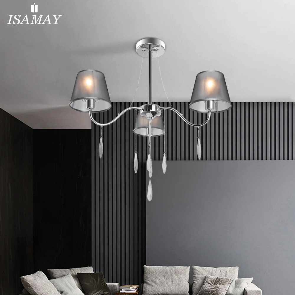 Современная хрустальная люстра светильник домашнего декора комнаты крытый ing