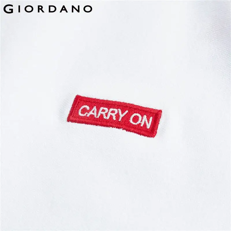 Мужская эластичная рубашка поло из лайкры Giordano прочная ребристая с короткими