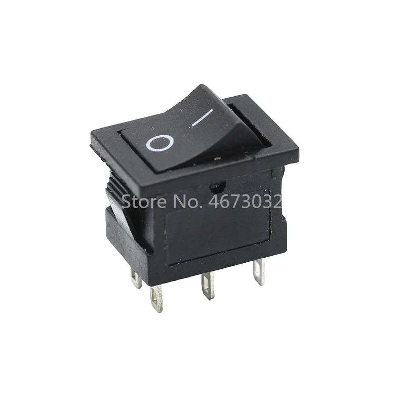 1 шт. KCD1 KCD4 черный переключатель питания вкл./выкл. вкл. 2 позиционный/3 позиционный
