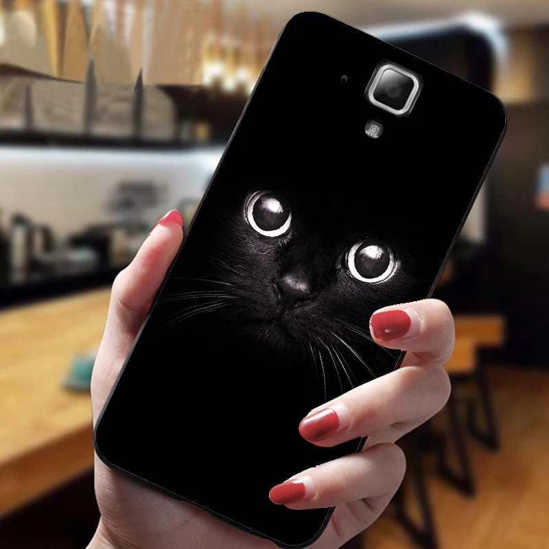 Чехол с принтом для Lenovo A536 A 536 A358T оригинальный силиконовый чехол милым рисунком |