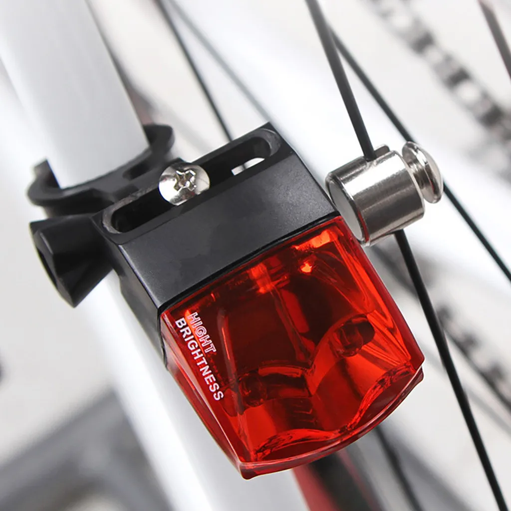 

Bike Magnetic Power Induction Tail Light Bicycle Riding Warning-Lamp Taillight Safety Warning Light Cycling Portable Rear Light