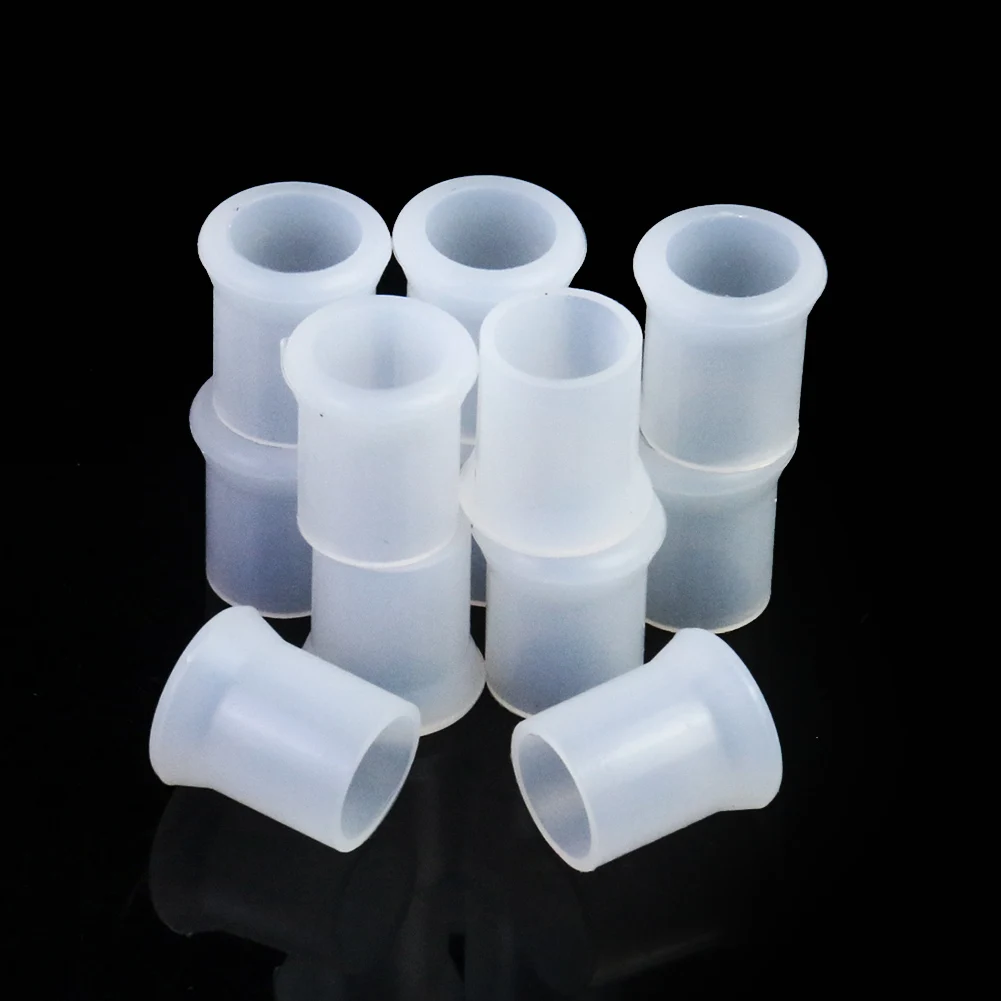 10PCS Smoking Pipe Silicone Mouthpiece Tobacco Pipes Tip Grips Ring Protective Sleeve Stem Universal Smoking Pipe Assceeories
