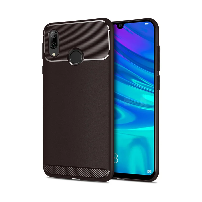 Роскошный мягкий силиконовый чехол из ТПУ для телефона huawei P20 Lite P30 Pro honor 10 Lite mate 20 Lite Nova 3i Y7 Pro противоударный чехол - Цвет: Кофе