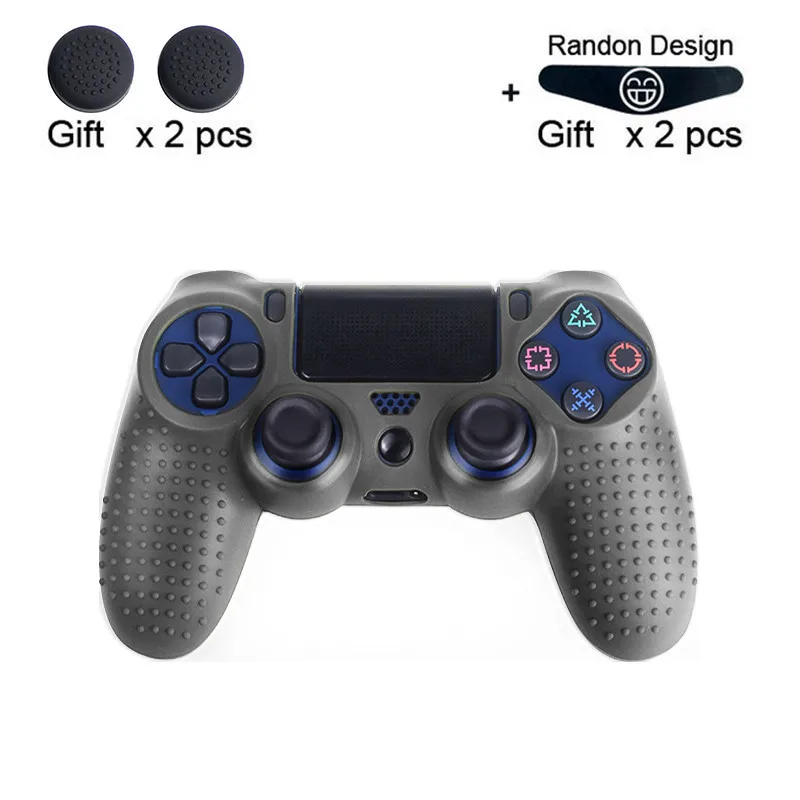 Данные лягушка камуфляж силиконовый резиновый гель кожа для sony PS4 Slim/Pro контроллер Обложка защитный чехол для PS4 беспроводной контроллер