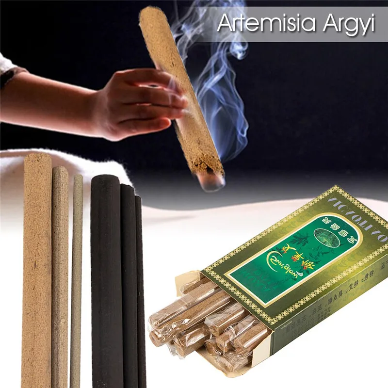 10 шт./корт. Бездымные рулоны мокса традиционная китайская роликовая палочка