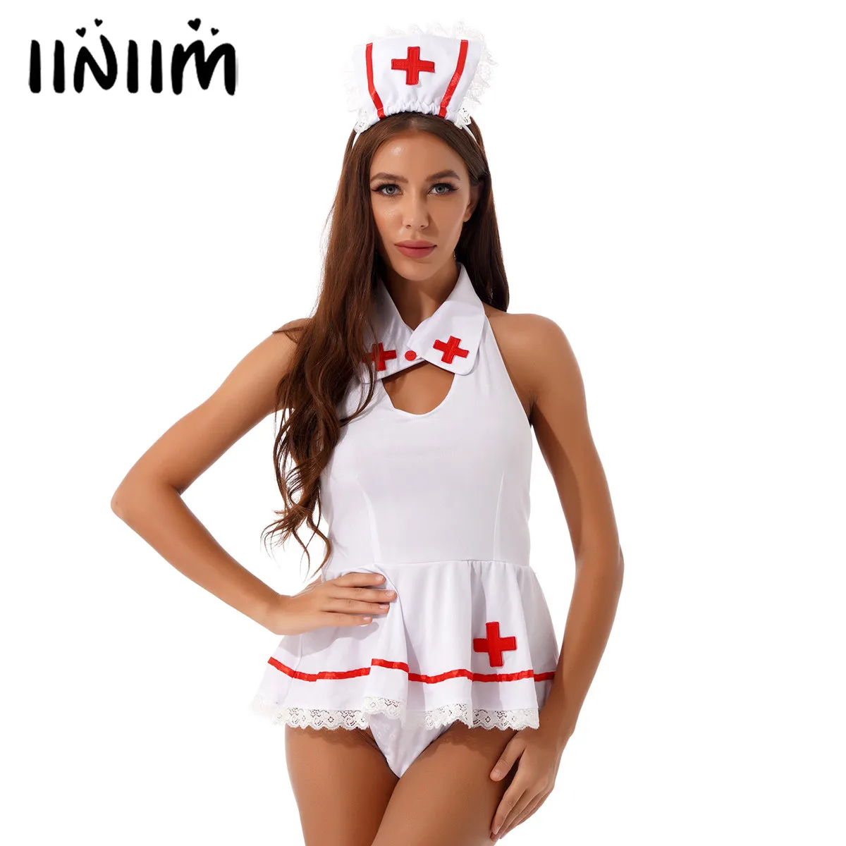 Женское сексуальное платье одежда для ролевых игр медсестры костюм косплея