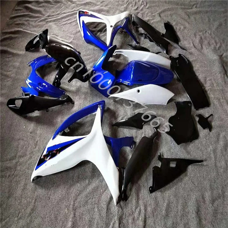 Синий белый черный мотоциклетный рандомный ABS Комплект для литья под давлением