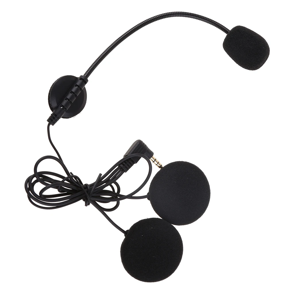 Motorcycle Earphone Speaker Intercom Accessories 3.5mm Jack Plug &ampClip For V4 V6 | Автомобили и мотоциклы
