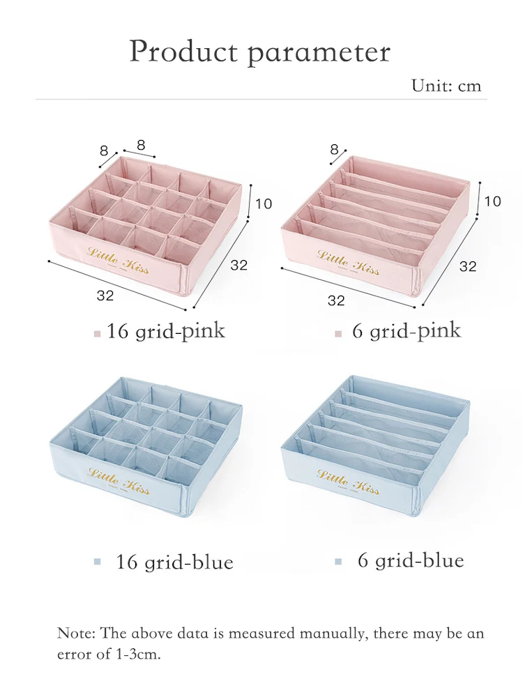 NEW Underwear Drawer Organizer Dividers Ondergoed Box Bh Opbergdoos Bras Scarves Ties Socks Storage |