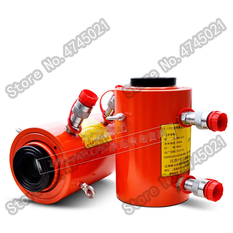 100T 38 мм гидравлический полый плунжерный домкрат Ram цилиндр | Инструменты