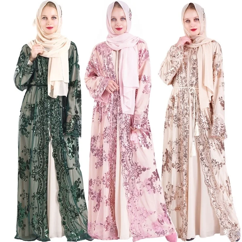 

Muslim Fashion For Women Hijab Dress Middle East Dubai Abaya Turkey Kaftan Islamic Clothing Femme Arabic Vestido muslim dress
