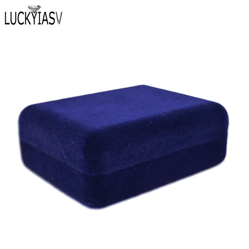 Черный бархат запонки Подарочная коробка Для мужчин рубашка Запонки переноски