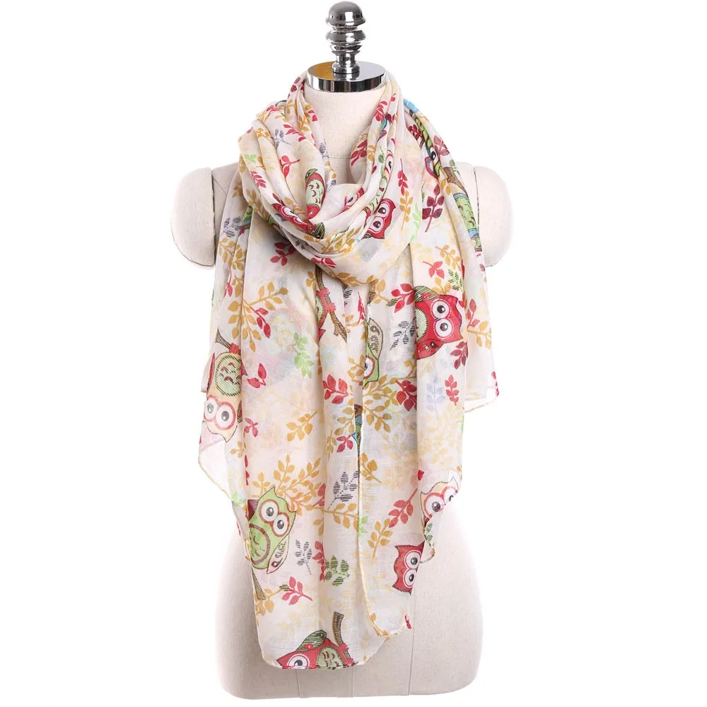 Длинный Шелковый атласный шарф в стиле ретро тонкие шали элегантные женские с