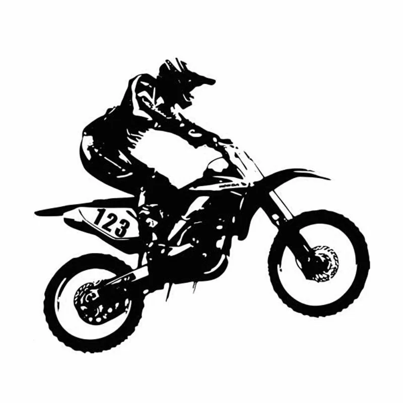

Car Stickers Personality Motocross Vinyl Decals Auto Motorcycle Accessories Car-Window Decorative Goods PVC,15cm*15cm