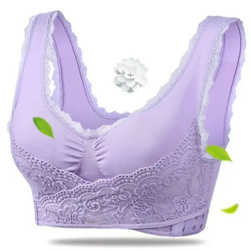 

Women Sexy Sports Full Cup Bra Lady Push Up Non-Wired Comfy Bra Lingerie 34 - 44