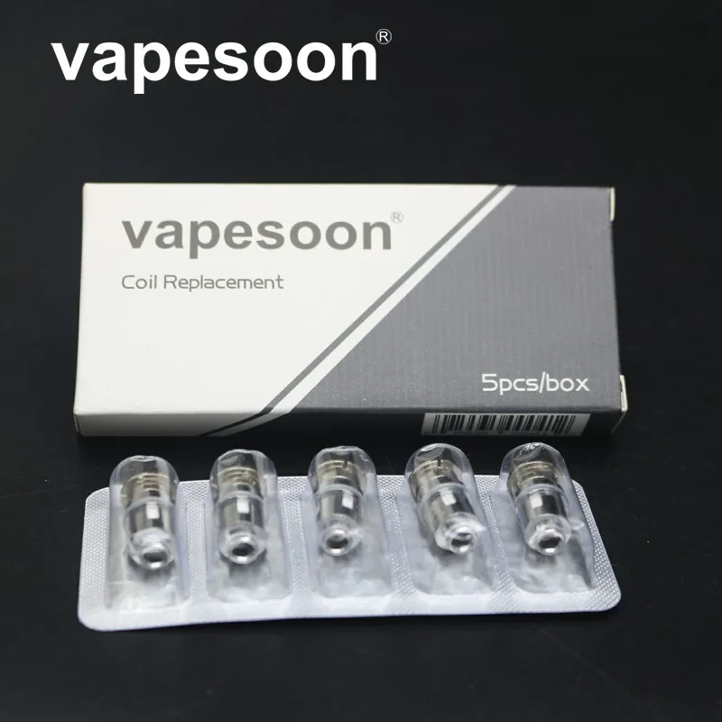 

20pcs High quality Vapesoon PnP Coil with PnP-M1 0.45ohm & PnP-M2 0.6ohm & PnP-R1 0.8ohm & PnP-C1 1.2ohm for Drag Baby Trio Kit
