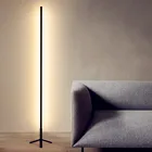 Промышленная светодиодная Напольная Лампа в американском стиле с регулируемой яркостью, цветной напольный светильник RGB с дистанционным управлением для гостиной, спальни, прикроватного фойе, кабинета