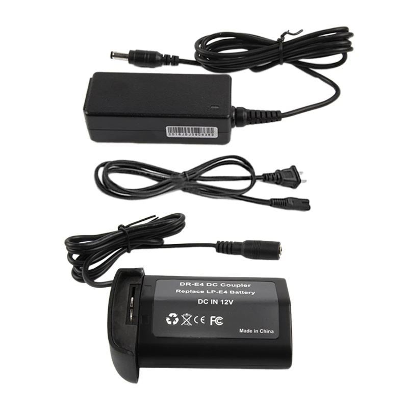 ACK E4 Камера AC Мощность адаптер влево/вправо комплект/Зарядное устройство для Canon 1D