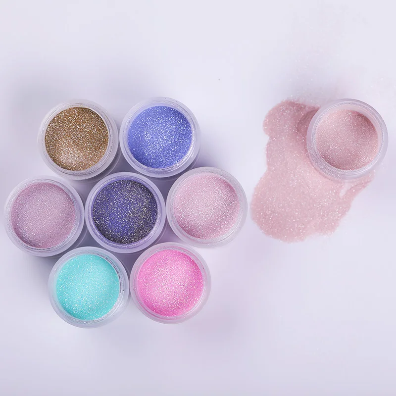 BORN PRETTY 10 мл окунающий порошок для ногтей Блестящий натуральный сухой акриловый