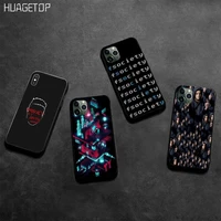 huagetop mr robot black phone case hull for iphone 11 pro xs max 8 7 6 6s plus x 5s se 2020 xr case