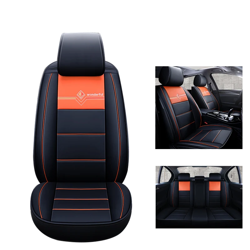 Все окружающие полиуретановые Чехлы для автомобильных сидений кожаные
