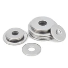 Шайба большого размера из нержавеющей стали 304, большая широкая плоская шайба, прокладка M4 M5 M6 M8 M10 M12 M14 M16 M18 M20