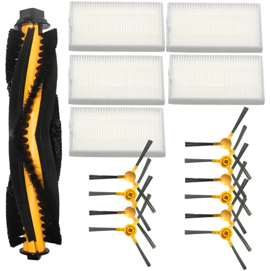 

Main Roller Side Brush Filter For MOOSOO RT30 RT40 RT50 Vacuum Cleaner Parts Highly Matched With Equipment