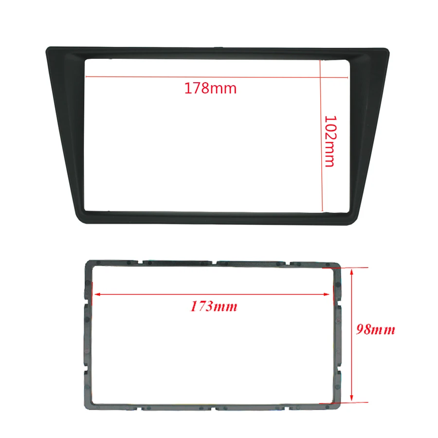 7-дюймовая Автомобильная радиоустановка Fascia Для GREAT WALL Voleex C30 2010 2011 2012