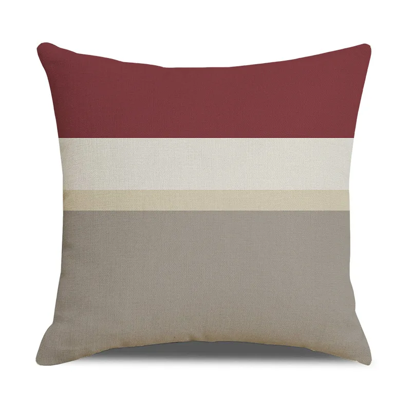 

Red Geometric Abstract Decorative Pillows Case Marble Pattern Flower Designer White and Black Grey Cheap Cushion Cover 45*45 cm