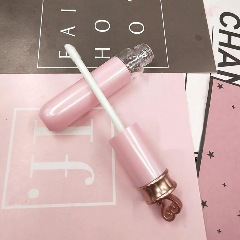 Тюбики для блеска губ розовое золото 1 шт. 6 мл пустой косметический контейнер