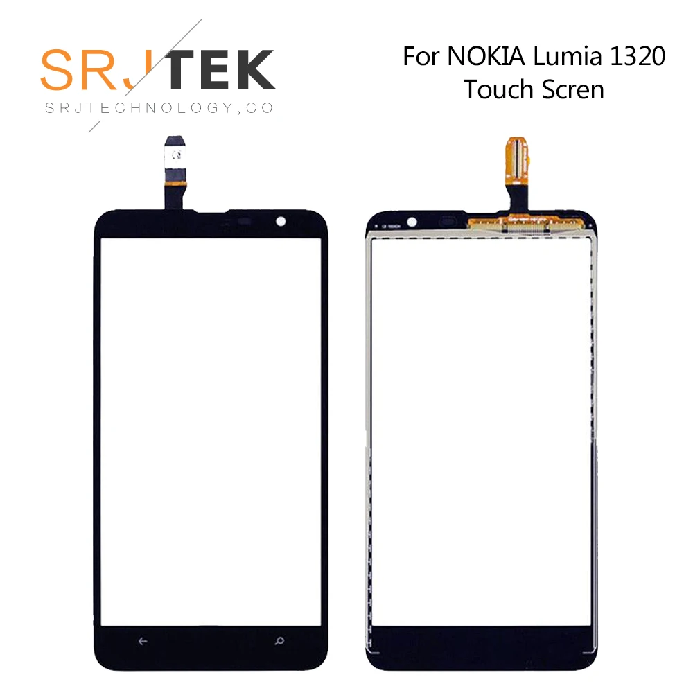 Экран для Nokia Lumia 1320 сенсорный экран дигитайзер Датчик Переднее стекло Панель