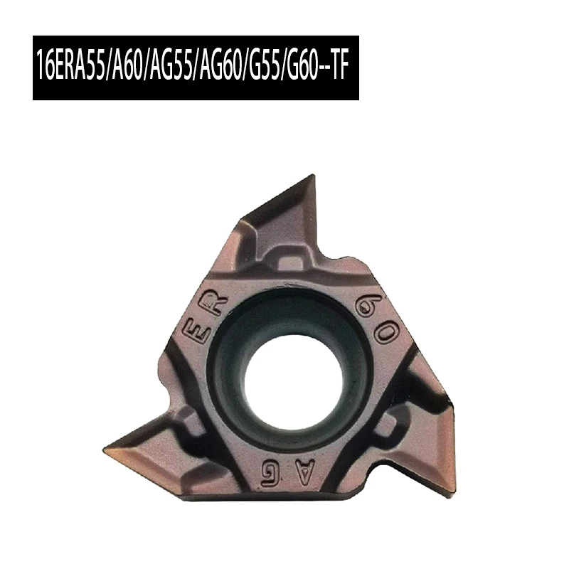 

16ER TF 16ERA55 16ERA60 16ERAG55 16ERAG60 16ERG55 16ERG60 External Threading Insert Carbide Turning Blades For CNC Lathe Machine