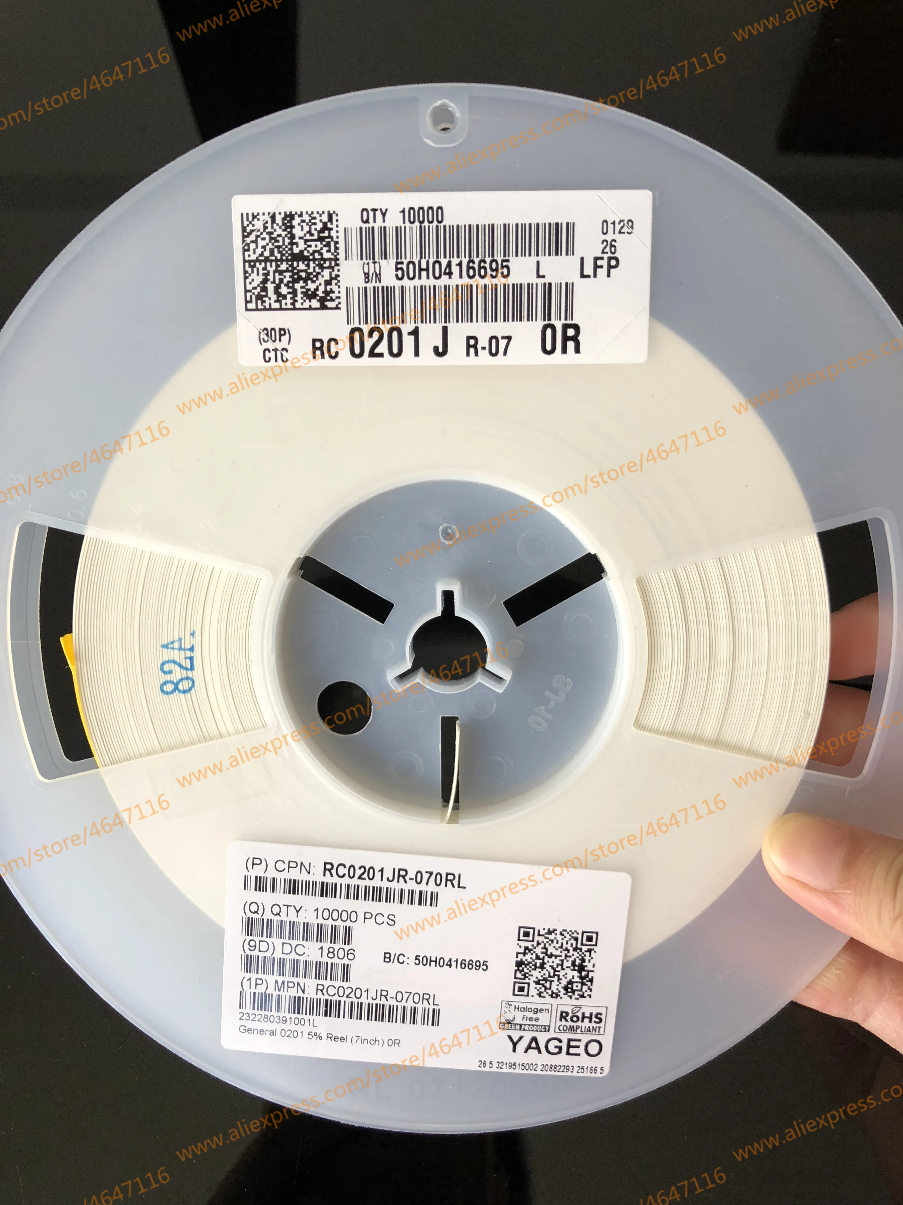 Бесплатная доставка 10000 шт/пластин Новый RC0201JR-070RL 0201 0R 5% SMD | Обустройство дома