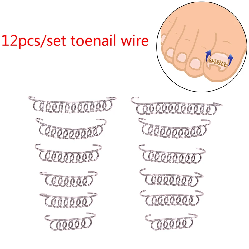 

12 шт., патчи для коррекции вросших ногтей