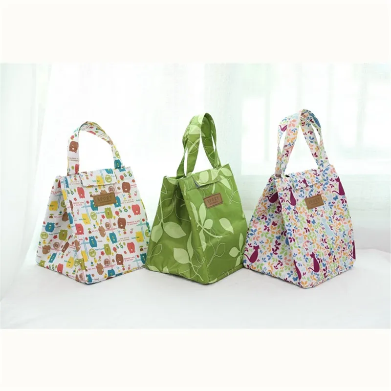

Cartoon Cute Lunch Bags For Women Kids Thermal Insulation Large Women Handbag Food Picnic Cooler Box Bag Storage Tote Bag
